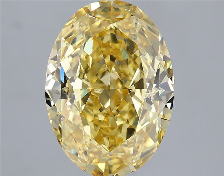 4.07 ct. oval Lab Grown Diamond front image