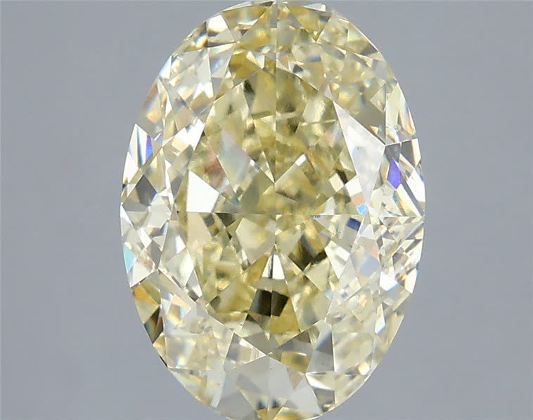 4.08 ct. oval Lab Grown Diamond front image
