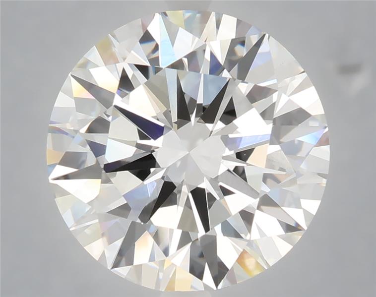 6.05 ct. round Lab Grown Diamond front image