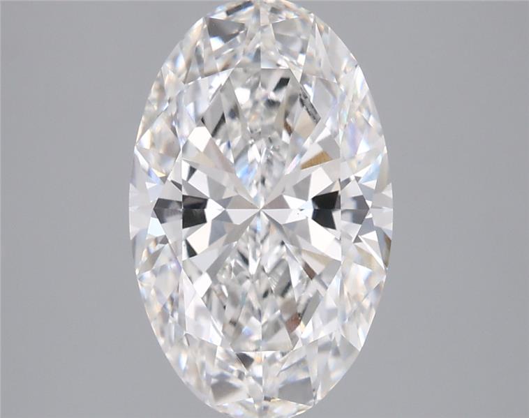 3.03 ct. oval Lab Grown Diamond front image
