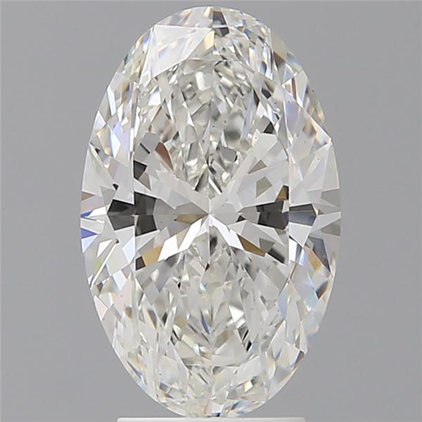 3.51 ct. oval Lab Grown Diamond front image