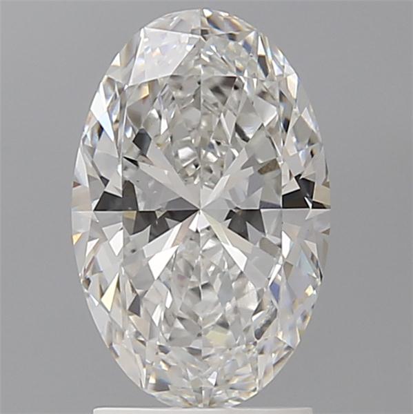 2.08 ct. oval Lab Grown Diamond front image
