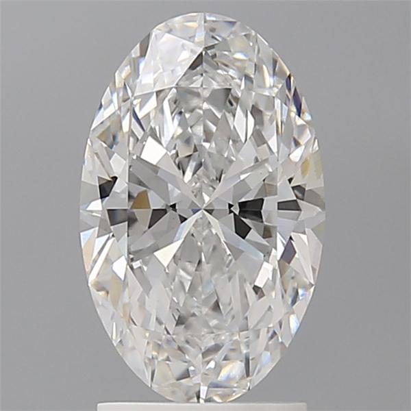 2.09 ct. oval Lab Grown Diamond front image