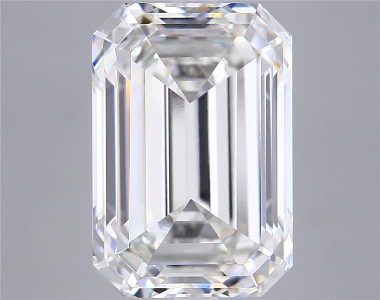 10.04 ct. emerald Lab Grown Diamond front image