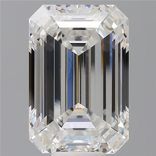 12.09 ct. emerald Lab Grown Diamond front image