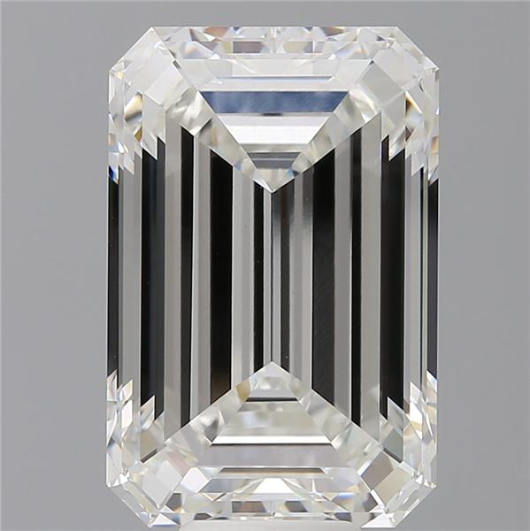 12.10 ct. emerald Lab Grown Diamond front image