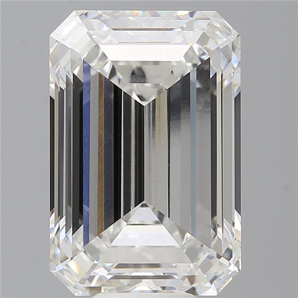 12.08 ct. emerald Lab Grown Diamond front image