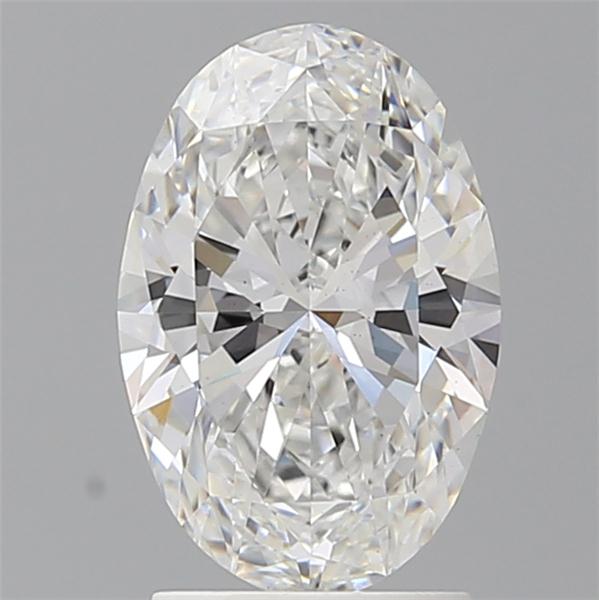 2.08 ct. oval Lab Grown Diamond front image