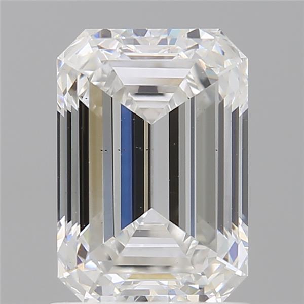 1.60 ct. emerald Lab Grown Diamond front image