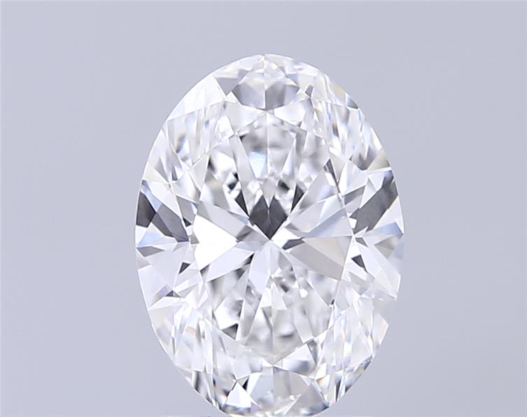2.01 ct. oval Lab Grown Diamond front image