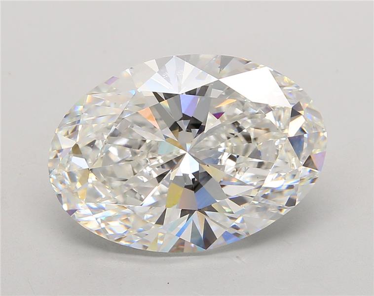 8.76 ct. oval Lab Grown Diamond front image