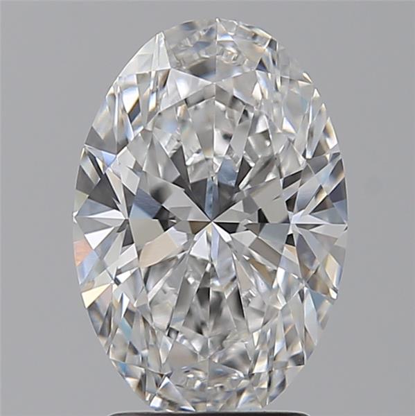 2.56 ct. oval Lab Grown Diamond front image