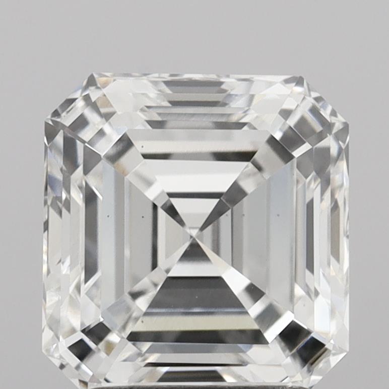 2.05 carat e VS1 EX Cut IGI asscher diamond