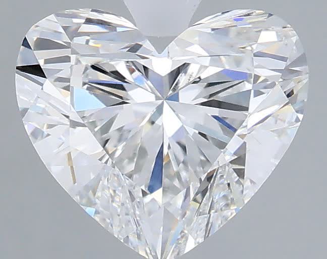 2 carat d VS2 EX Cut IGI heart diamond