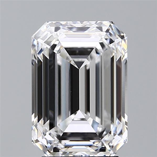 3.57 ct. emerald Lab Grown Diamond front image