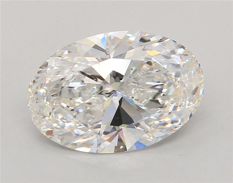 5.94 ct. oval Lab Grown Diamond front image