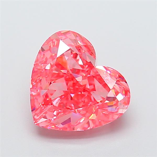 4.52 ct. heart Lab Grown Diamond front image