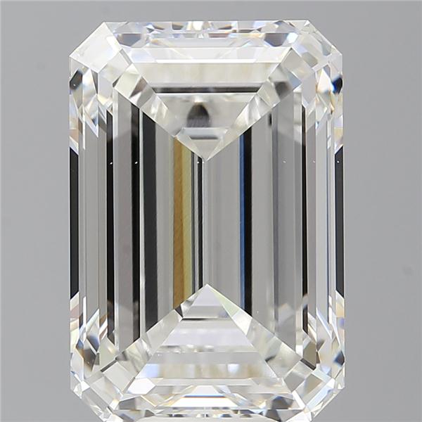 12.54 ct. emerald Lab Grown Diamond front image