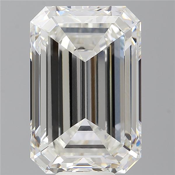 12.52 ct. emerald Lab Grown Diamond front image