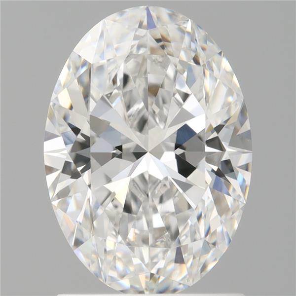 1.54 ct. oval Lab Grown Diamond front image