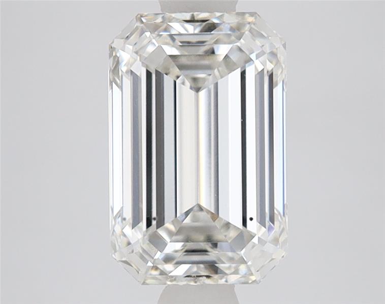 2.59 ct. emerald Lab Grown Diamond front image