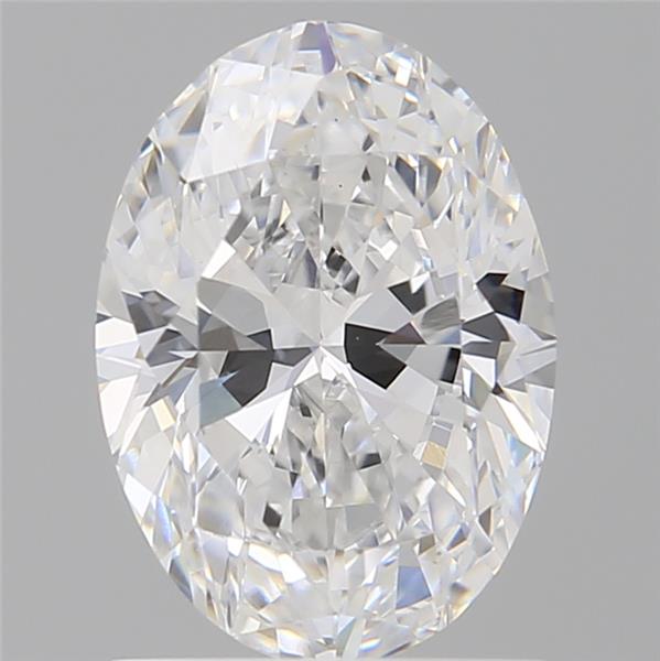 1.50 ct. oval Lab Grown Diamond front image