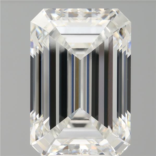 7.09 ct. emerald Lab Grown Diamond front image