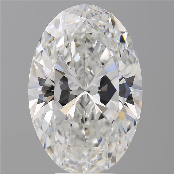 7.59 ct. oval Lab Grown Diamond front image
