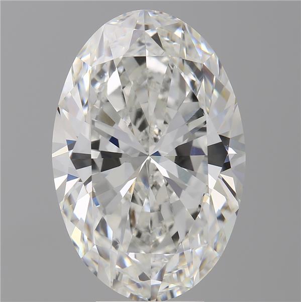 7.52 ct. oval Lab Grown Diamond front image
