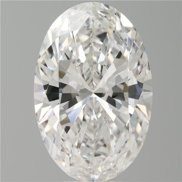 9.55 ct. oval Lab Grown Diamond front image