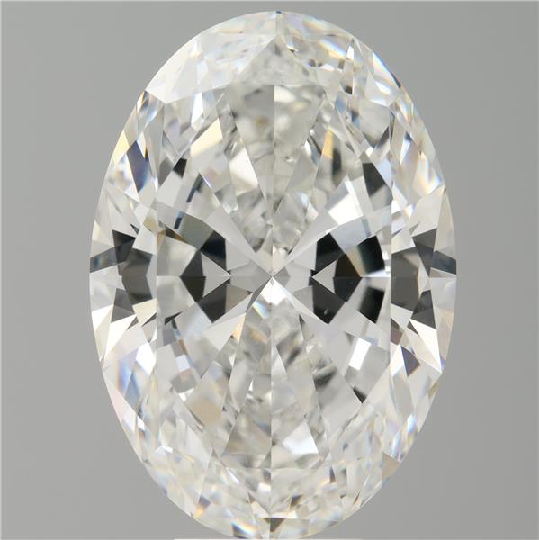 8.09 ct. oval Lab Grown Diamond front image
