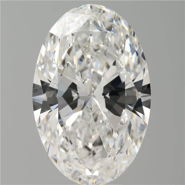 8.58 ct. oval Lab Grown Diamond front image