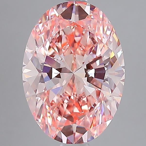 5.04 ct. oval Lab Grown Diamond front image