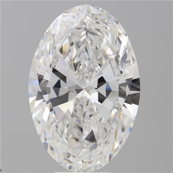 8.99 ct. oval Lab Grown Diamond front image