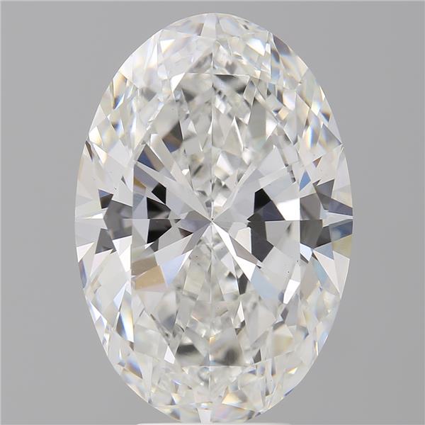 7.01 ct. oval Lab Grown Diamond front image