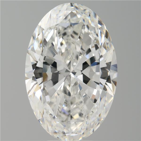 9.02 ct. oval Lab Grown Diamond front image