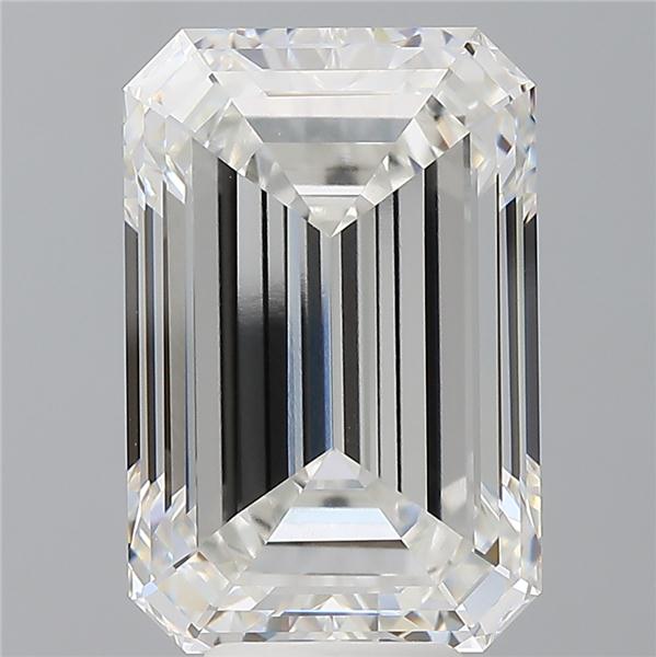8.10 ct. emerald Lab Grown Diamond front image