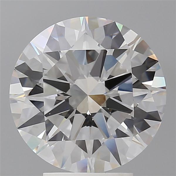 4.01 ct. round Lab Grown Diamond front image