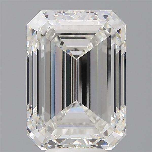 7.50 ct. emerald Lab Grown Diamond front image