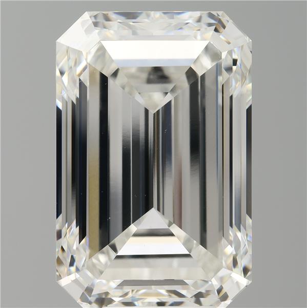 10.01 ct. emerald Lab Grown Diamond front image