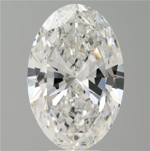 7.50 ct. oval Lab Grown Diamond front image