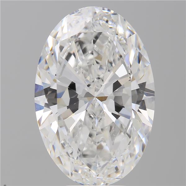 9.01 ct. oval Lab Grown Diamond front image