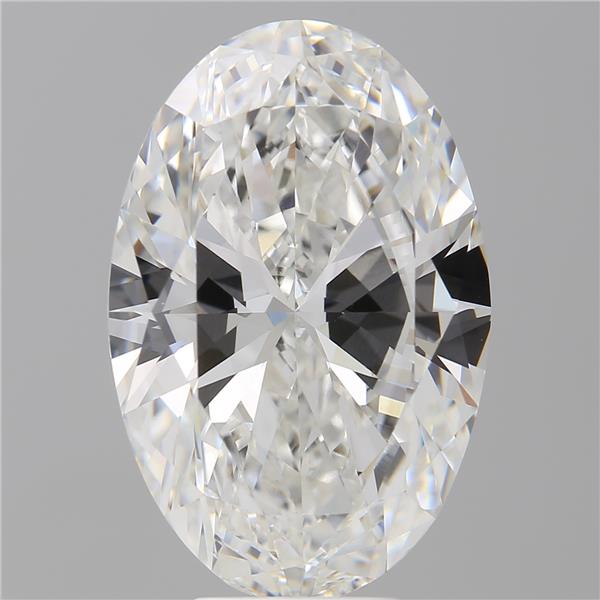 8.00 ct. oval Lab Grown Diamond front image