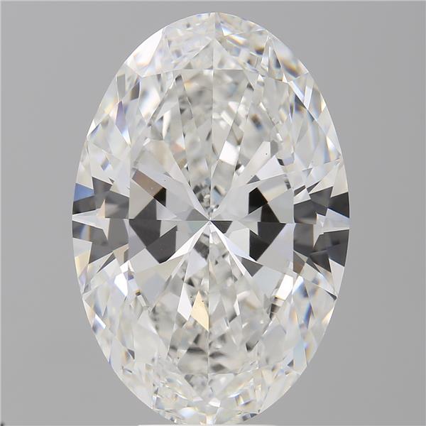 8.99 ct. oval Lab Grown Diamond front image