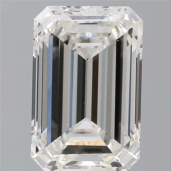 9.01 ct. emerald Lab Grown Diamond front image