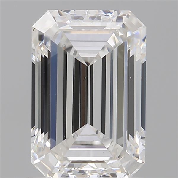 1.56 ct. emerald Lab Grown Diamond front image
