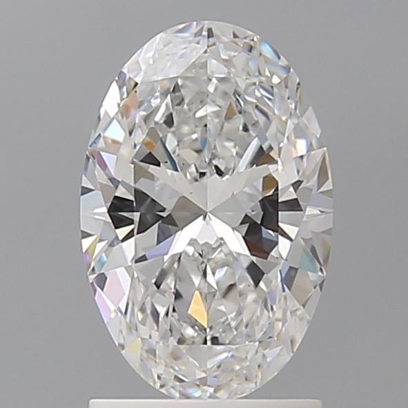 1.59 ct. oval Lab Grown Diamond front image