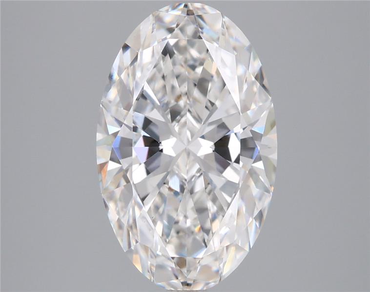 3.02 ct. oval Lab Grown Diamond front image