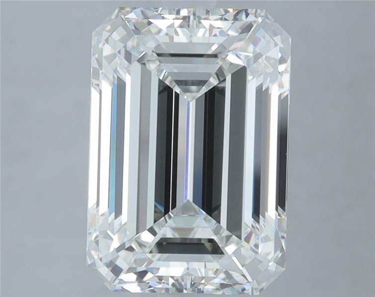 4.47 ct. emerald Lab Grown Diamond front image