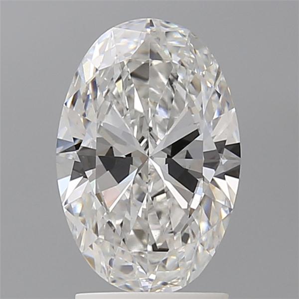 2.07 ct. oval Lab Grown Diamond front image